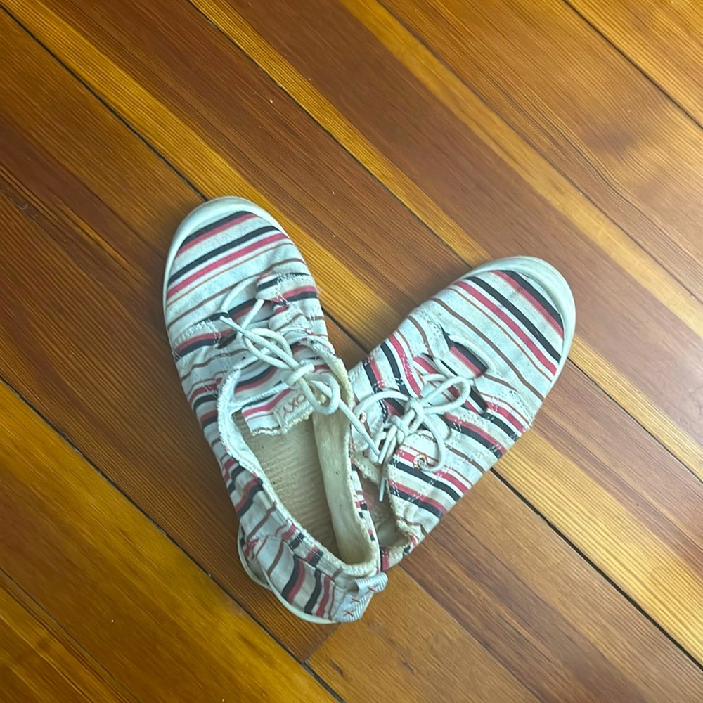 Roxy Striped Shoes-Multicolor